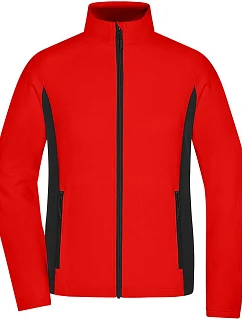 Daiber JN 1859 Dámská strečová fleecová bunda 02.1859 red/black