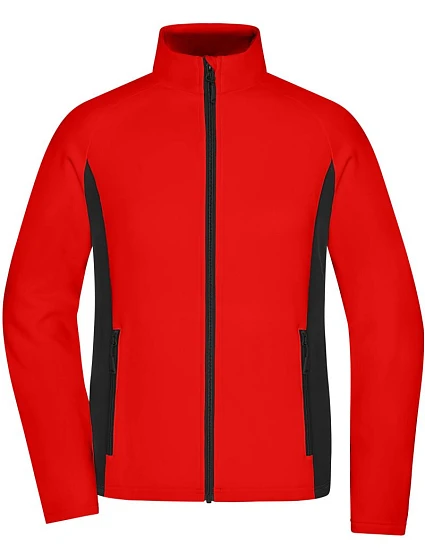JN Dámská strečová fleecová bunda 02. red/black model 22415189 - Daiber