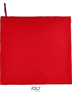 SOL'S Atoll 100 Osuška z mikrovlákna 25.2936 red