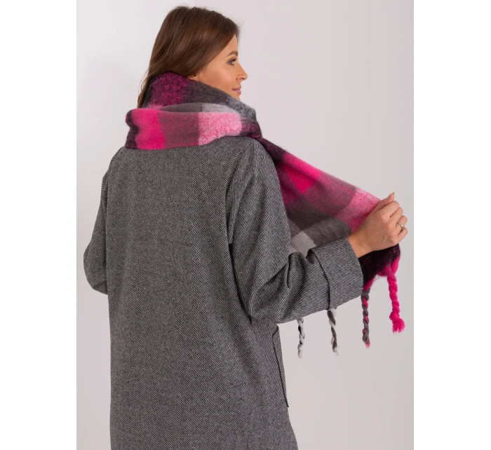 Szalik AT SZ model 21305628 czarno różowy - FPrice