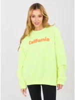 Mikina MJ BL H2589.14 fluo yellow