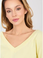 Bluzka RV BZ model 22013850 jasny żółty - FPrice