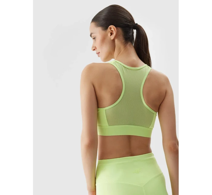 Dámská sportovní podprsenka s z materiálů limetková model 20438096 - 4F Dámská sportovní podprsenka s z materiálů limetková model 20438096 - 4F