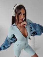 Dámský overal 277789 blankytně modrý - Ola Voga