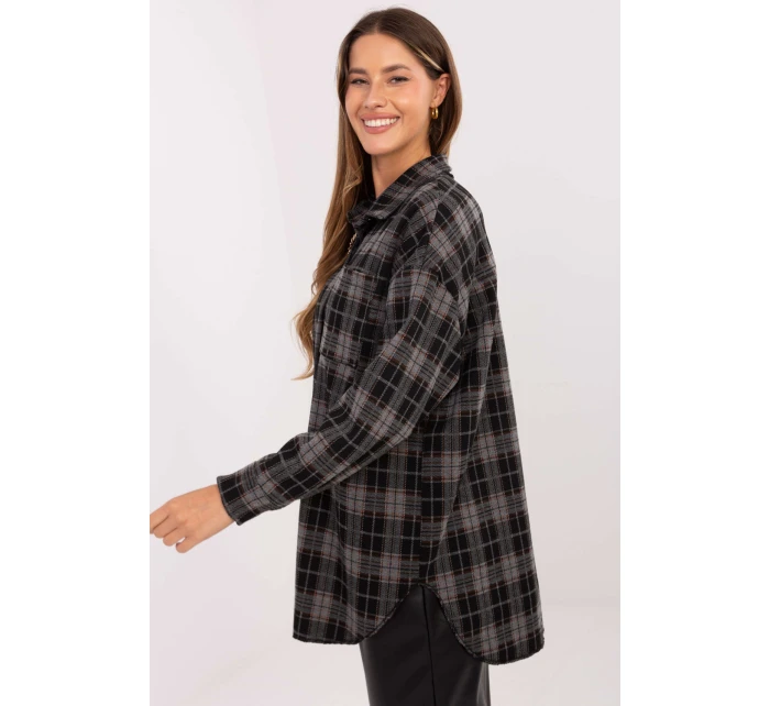 Košile s dlouhým rukávem  model 220042 Italy Moda