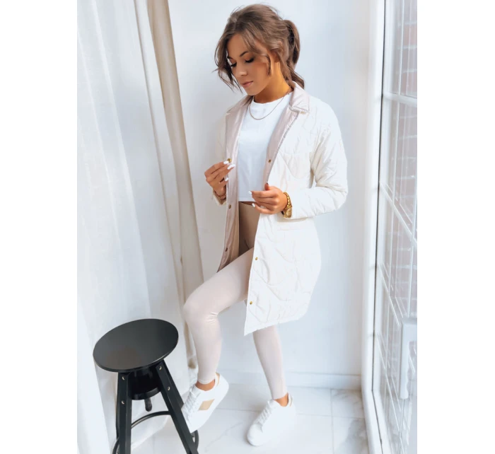 Dámská přechodná bunda MITRA ecru FashionStreet TY3620