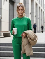 Dámská tepláková souprava MILIAN green FashionStreet AY1102 Dámská tepláková souprava MILIAN green FashionStreet AY1102
