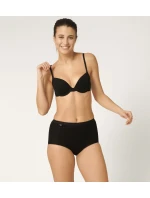 Dámské kalhotky Basic+ Maxi 3P - BLACK - černé 0004 - SLOGGI