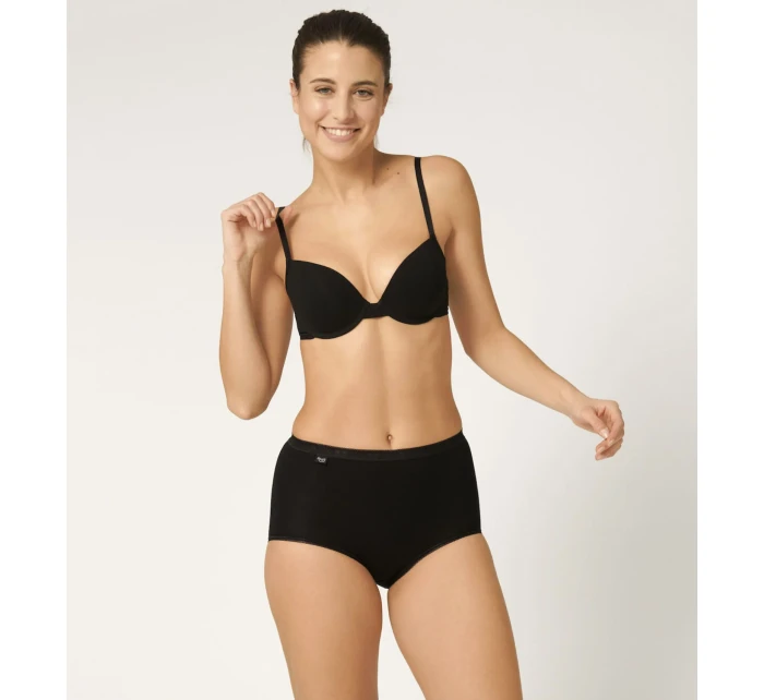 Dámské kalhotky Basic+ Maxi 3P - BLACK - černé 0004 - SLOGGI