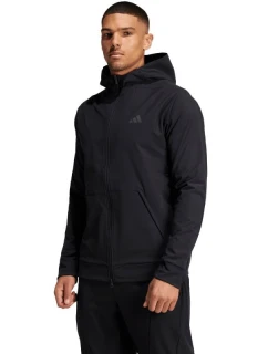 Pánská mikina adidas Designed for Training COLD.RDY Full-Zip Hoodie black IN5607 pánské oblečení