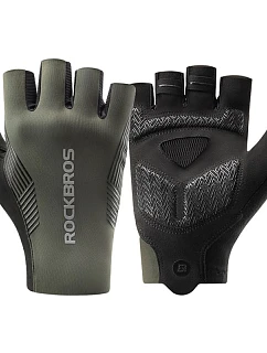 Rockbros cyklistické rukavice krátké velikost: L zelené model 22083544 - Hikvision