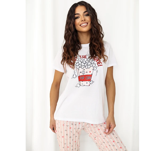 Pyžamo CLM PI 1581.09 světle růžové