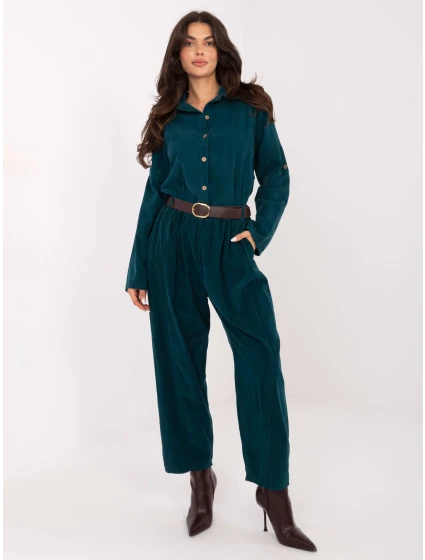 Spodnie IT SP model 21749844 morski - FPrice Spodnie IT SP model 21749844 morski - FPrice