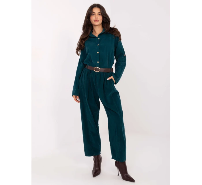 Spodnie IT SP model 21749844 morski - FPrice Spodnie IT SP model 21749844 morski - FPrice