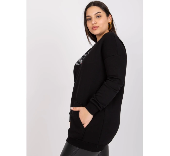 Mikina RV BL 7124.01 černá Mikina RV BL 7124.01 černá