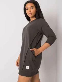 Šaty RV SK model 17508432 tmavá khaki - FPrice