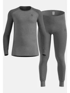 Odlo pánský set spodního prádla ACTIVE WARM ECO Special Set velikost L Grey