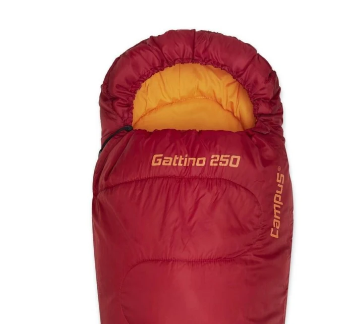 Campus Gattino 250 Dětský mumiový spací pytel Hiking Right Red/Orange Campus Gattino 250 Dětský mumiový spací pytel Hiking Right Red/Orange