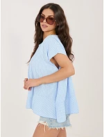 IT BZ halenka FL10332.80 světle modrá IT BZ halenka FL10332.80 světle modrá