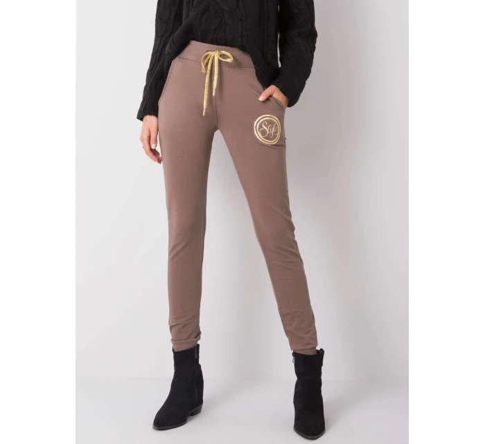 Tepláky RV DR 5992.71 hnědá