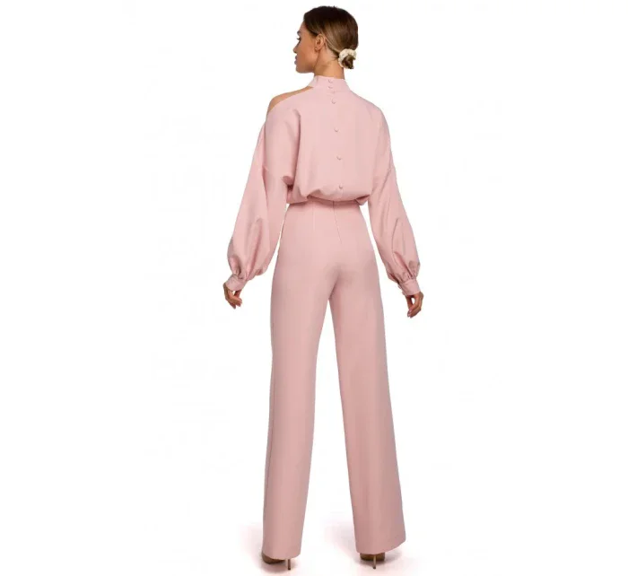 Kombinéza s rukávy  pudrová model 15105932 - Moe