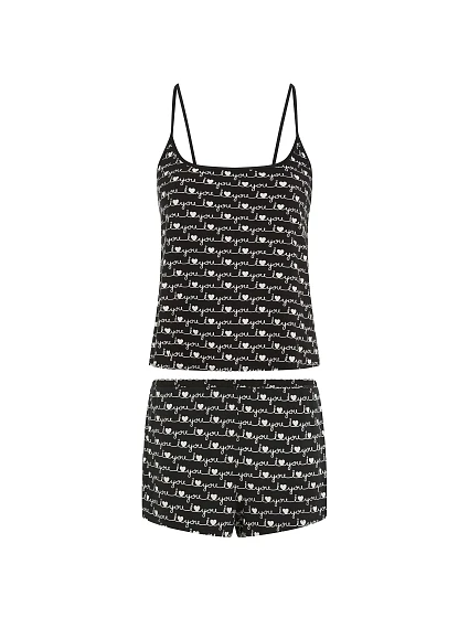 Dámský pyžamový set QS6720E-X65 - Calvin Klein