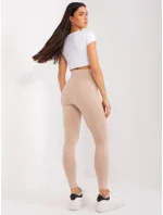 Dámské legíny LK 523.02 béžové - Rue Paris Dámské legíny LK 523.02 béžové - Rue Paris