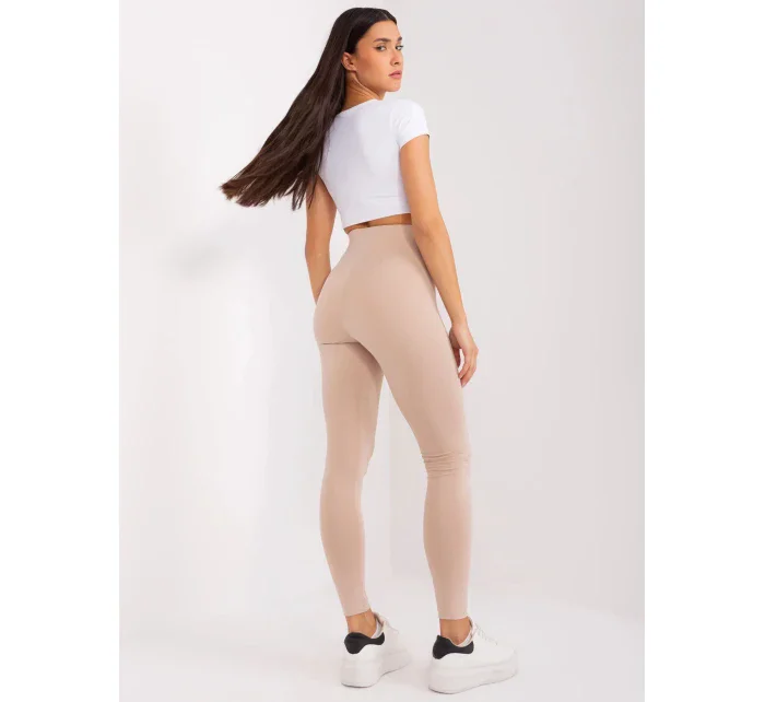 Dámské legíny LK 523.02 béžové - Rue Paris Dámské legíny LK 523.02 béžové - Rue Paris