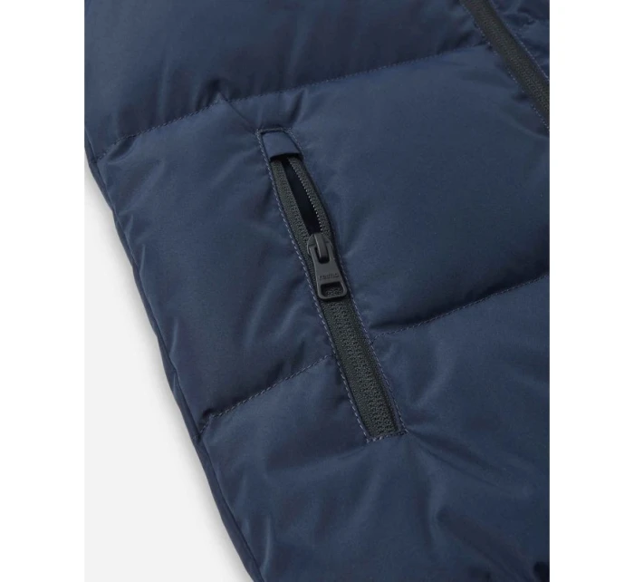 Reima dětská péřová bunda Paimio Navy Age 3 Junior Unisex nepromokavá tmavě modrá (5100282A-6980)