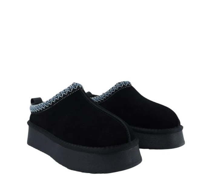 Dámské kožené boty Solo Soprani Couture Sabot fur Hugh Platform black SSW421P22 53 dámské Dámské kožené boty Solo Soprani Couture Sabot fur Hugh Platform black SSW421P22 53 dámské