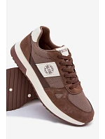 Pánské sportovní tenisky Big Star model 22039729 hnědé - Big Star Shoes