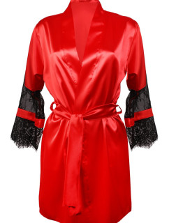 DKaren Housecoat Beatrice Red