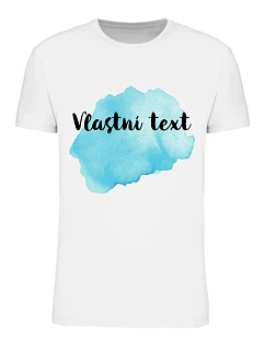 Personalizované dámské tričko - Akvarelový otisk