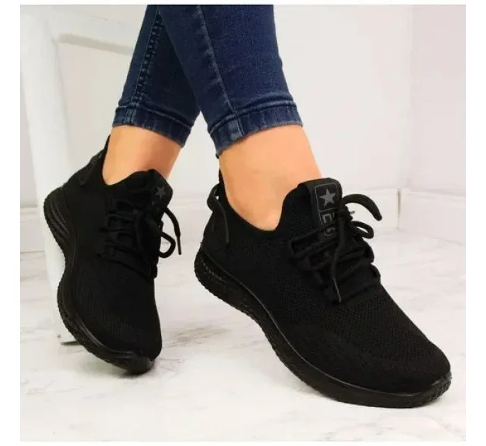 Dámská sportovní obuv EVE268 / 21TX02 Černá - NEWS