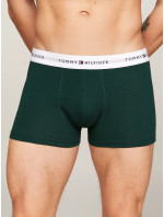 Pánské boxerky 3Pack TRUNK UM0UM02761 0XY kombinace zelené - Tommy Hilfiger