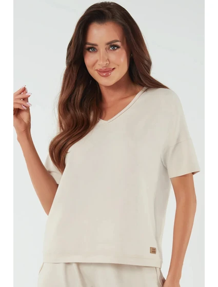 Dámská halenka model 21280833 béžová - Italian Fashion Dámská halenka model 21280833 béžová - Italian Fashion