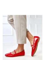 Balerinky model 21937859 červené Solea - SWEET SHOES