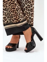 Sandály na podpatku model 209893 Step in style Sandály na podpatku model 209893 Step in style