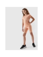 Dívčí pletené cyklistické legíny 4F Junior Dívčí pletené cyklistické legíny 4F Junior