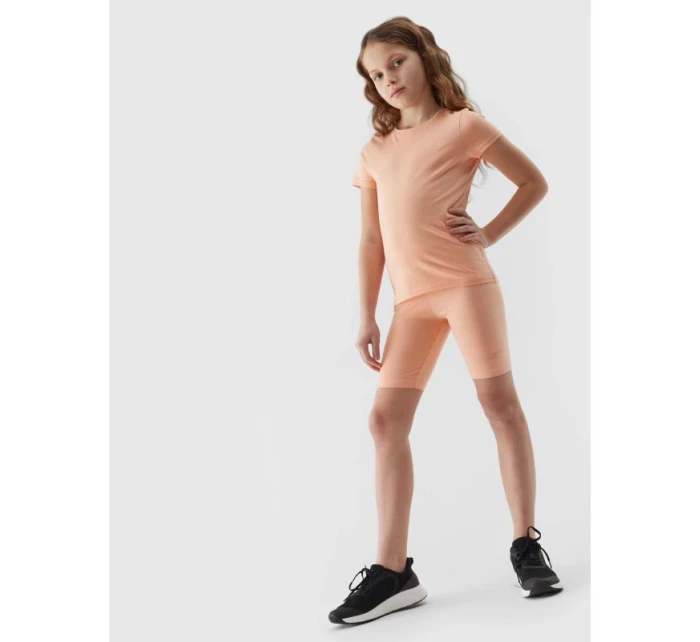 Dívčí pletené cyklistické legíny 4F Junior Dívčí pletené cyklistické legíny 4F Junior