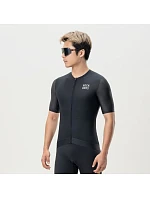 Cyklistický dres model 22114071 krátký rukáv velikost L černý - Rockbros