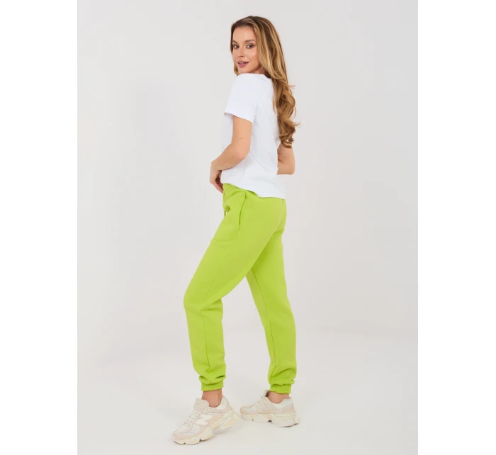 Tepláky CLM DR 1107.98 limetkově zelená