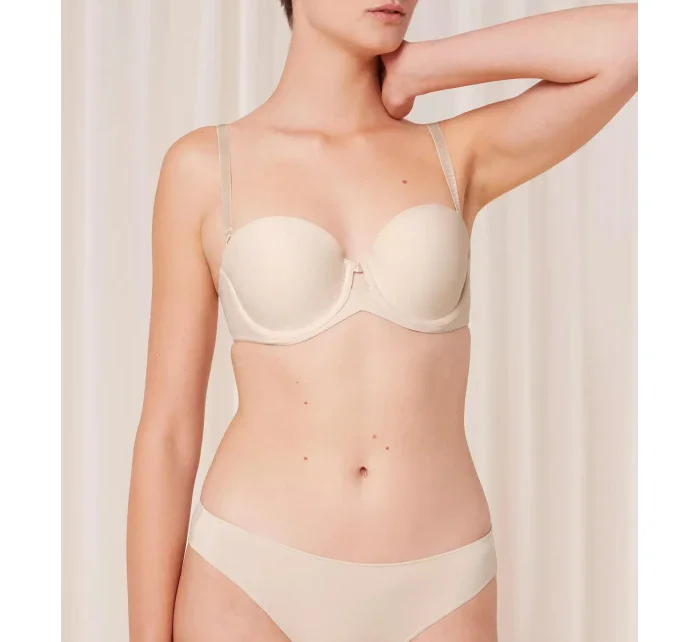 Dámská podprsenka Pure Micro WDP - BROWN - hnědá 00DL - TRIUMPH