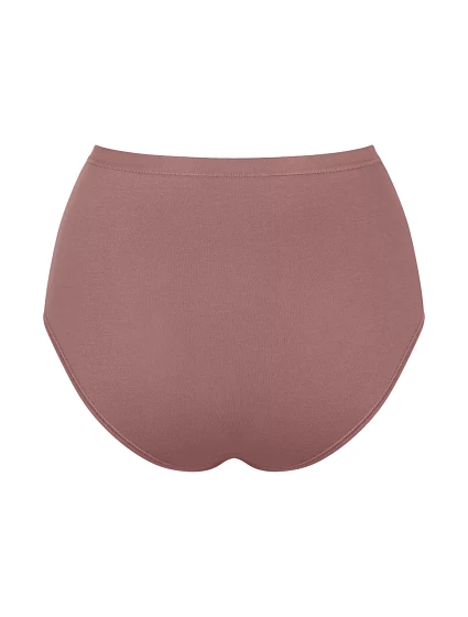 sloggi GO Daily Cotton Highwaist 3P - BROWN - SLOGGI BROWN - SLOGGI