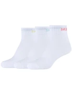 Skechers 3PPK Wm Mesh Ventilation Quarter Socks SK42022-1000 White 35-38 Skechers 3PPK Wm Mesh Ventilation Quarter Socks SK42022-1000 White 35-38