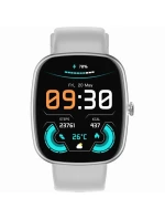 Dámské chytré hodinky GRAVITY GT18-5 Black Silicone Strap + Grey Strap Dámské chytré hodinky GRAVITY GT18-5 Black Silicone Strap + Grey Strap