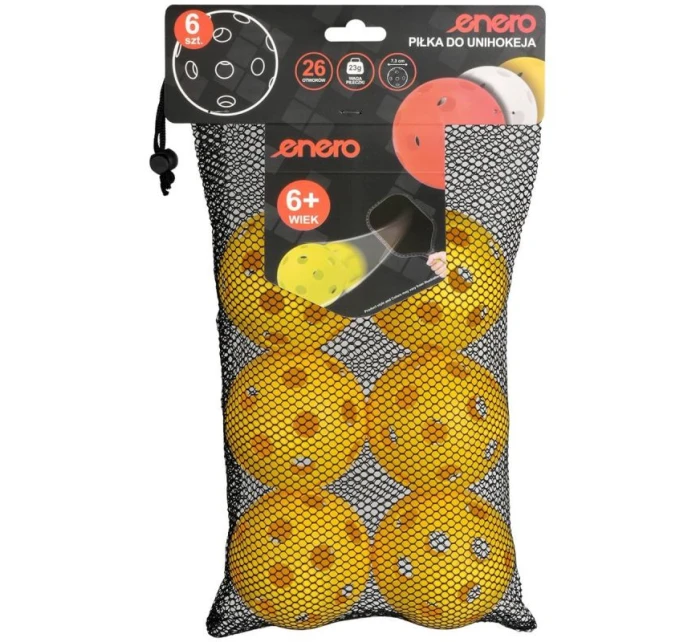 UNIHOC MATCH BALL YELLOW ENERO 6KS