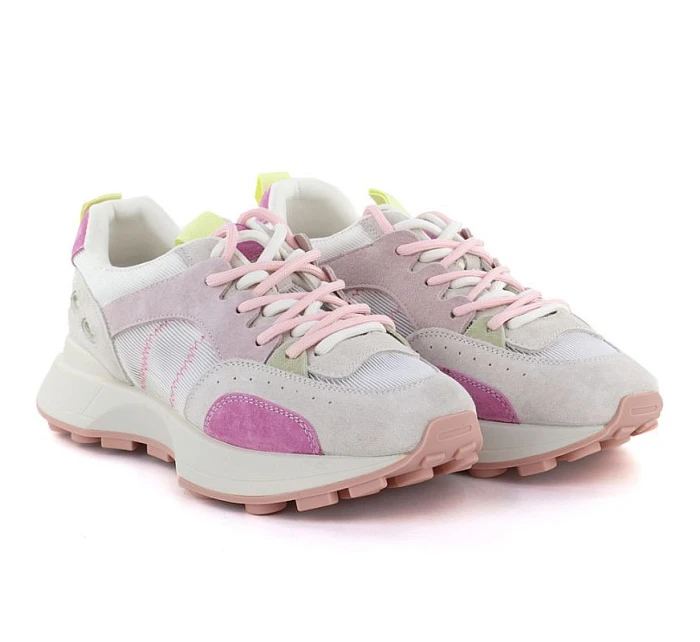 Dámské semišové kožené polobotky růžové Vinceza 66725 Dámské semišové kožené polobotky růžové Vinceza 66725