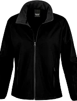 Result R 231F Dámská 2-vrstvá softshell bunda "Printable" 30.231F black/black