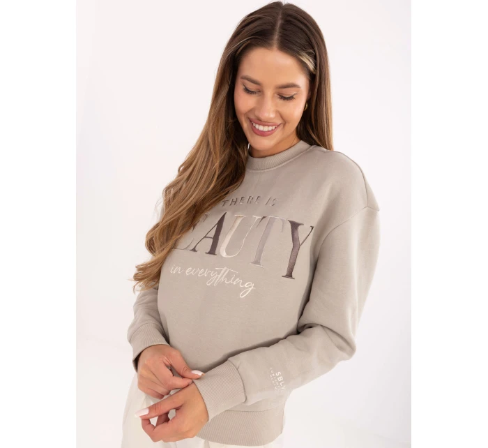 Halenka D10608BC02801A2NO béžová Halenka D10608BC02801A2NO béžová